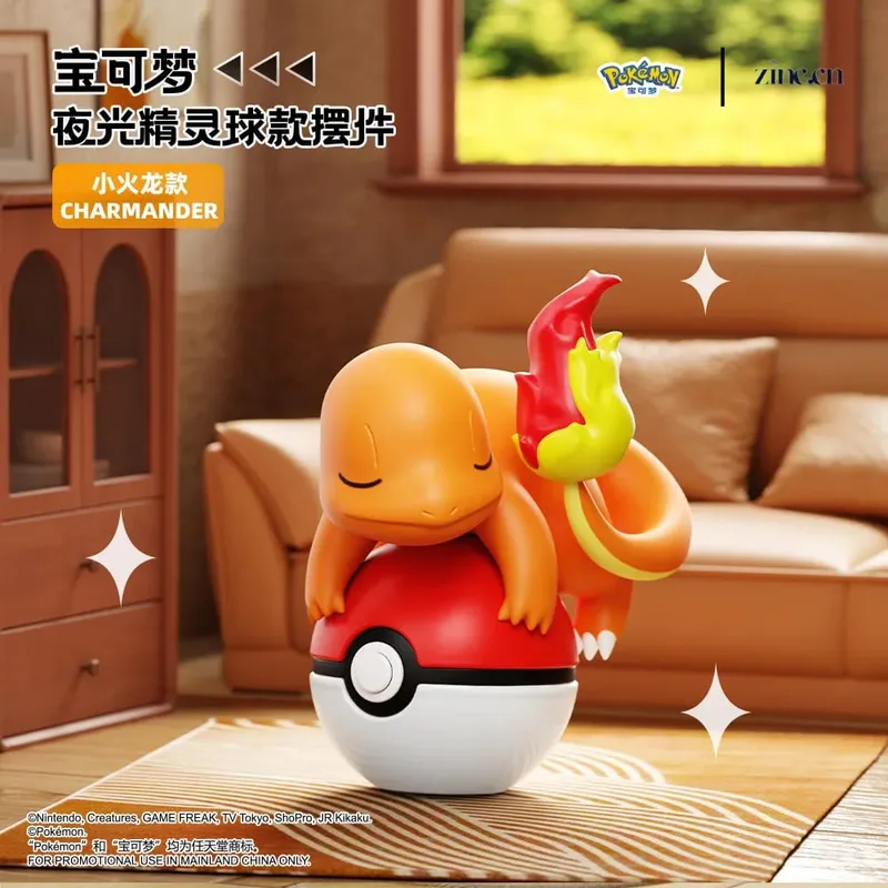 Originální Pokémon Pikachu Eevee Psydusk Squirtle Charmander Bulbasaur Anime Akční figurka Hračka Panenka Dekorace do auta Vánoční dárek — image 7