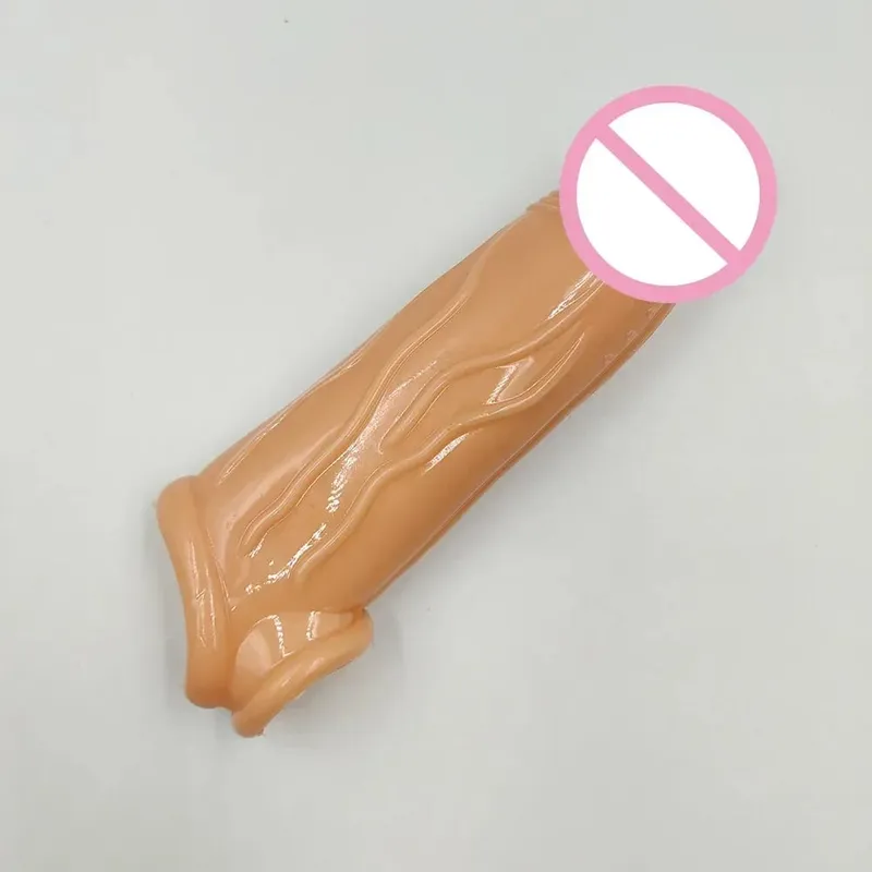 3 colores funda extensora para pene alargador potenciador del estiramiento retrasar la eyaculación juguetes sexuales para hombres condón reutilizable anillo para pene — image 7