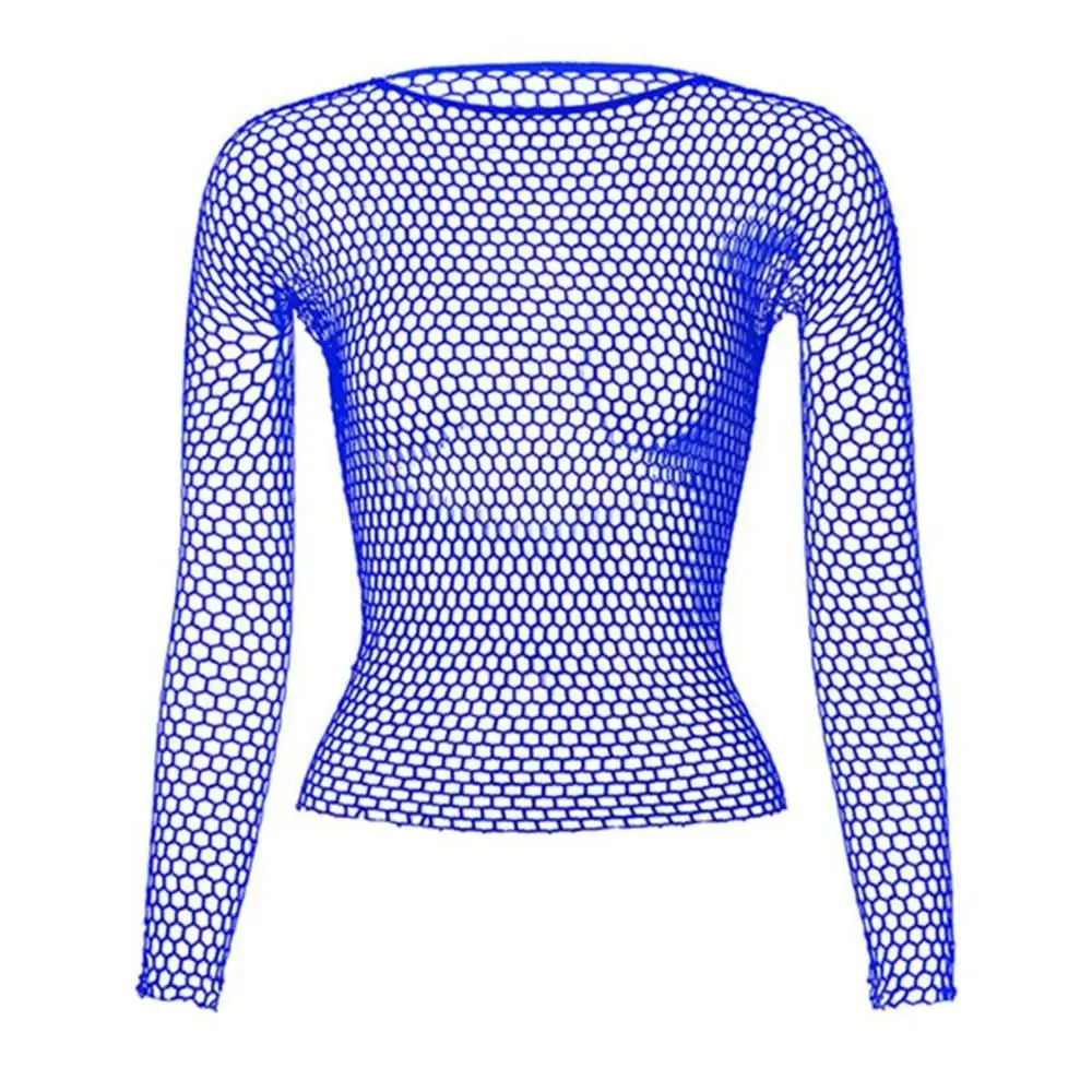 Women Sexy Lingerie Costumes Bodystocking Night Dress Nightwear Hollow Out Fishnet Long Sleeve Tops Base Tanks Underwear — image 9