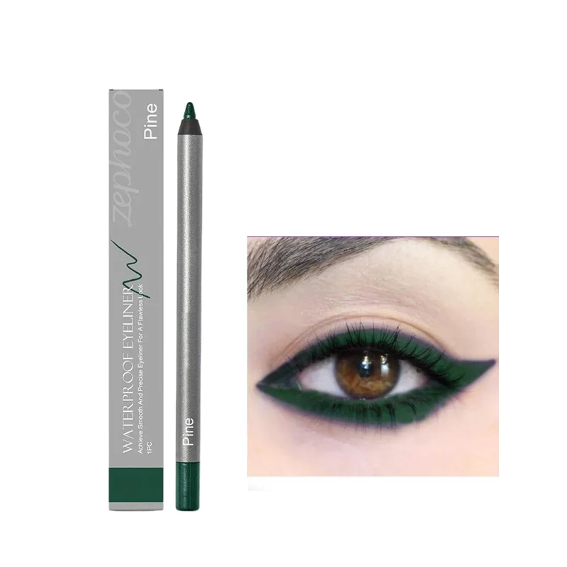 ปากกาอายไลเนอร์กันน้ำธรรมชาติ Outline Line Quick-Drying เริ่มต้น Eye แต่งหน้า Anti Smudge อายไลเนอร์แต่งหน้าเครื่องสำอาง — image 14
