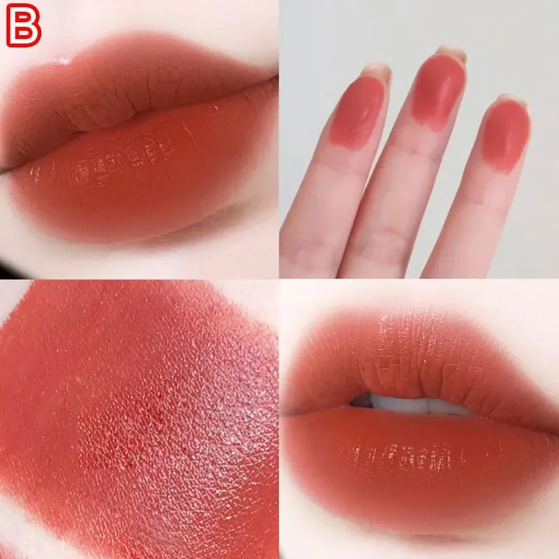 8 farver Læbestift Vandtæt Svedtæt Langtidsholdbar Makeup Glitter Mat Fløjl Nøgen Læbestift Kvinder Kosmetik Makeup Læbe Skønhed — image 9