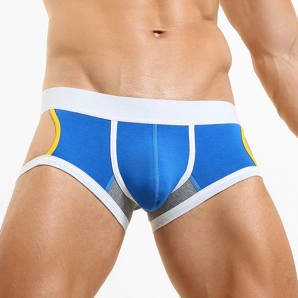 Slip plat taille basse en forme de U pour hommes, sous-vêtements tendance, Design léger, vêtements intérieurs confortables pour hommes — image 8
