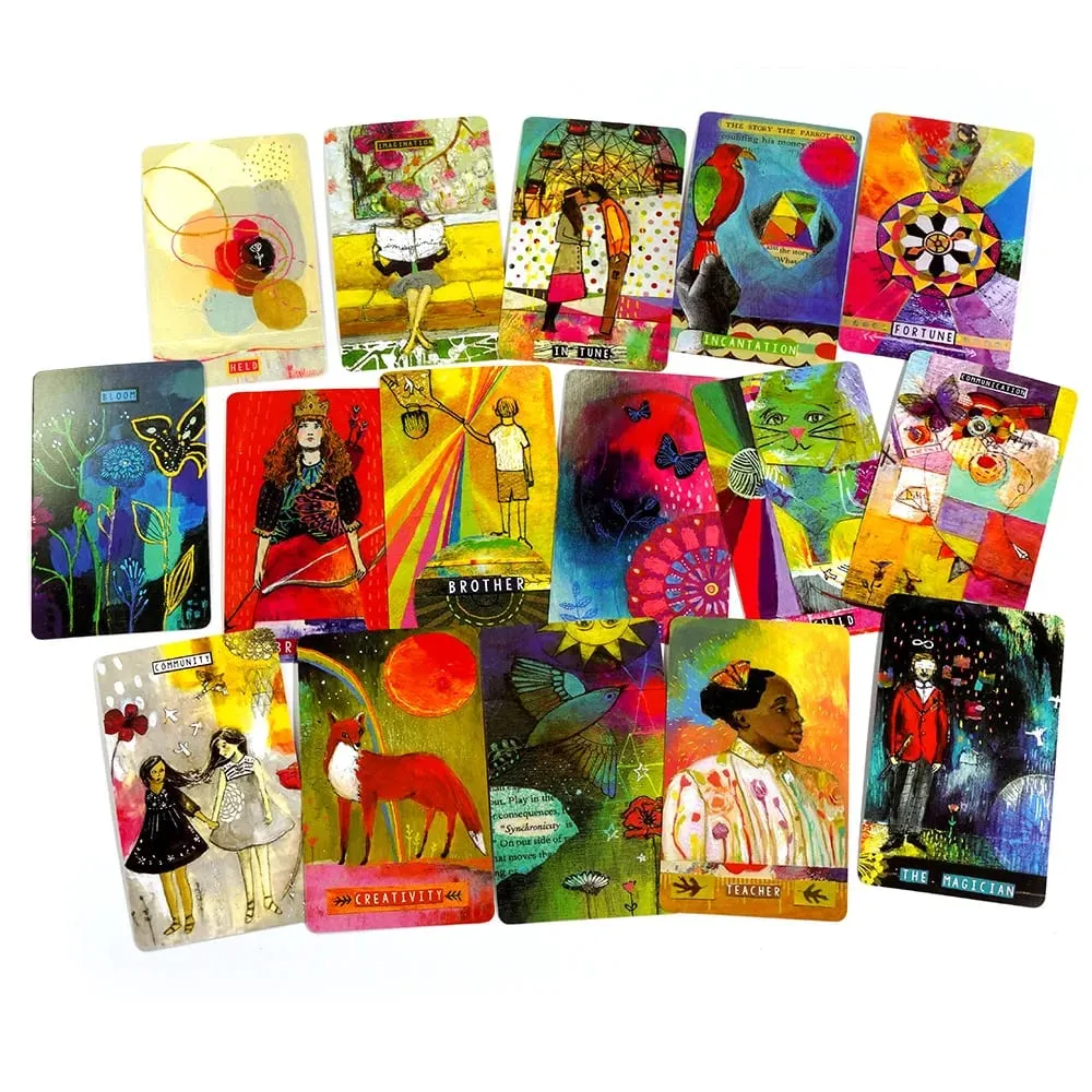 Eşzamanlılık Oracle Güverte 78 Kartlar Tarot Öğrenme Yeni Başlayanlar İçin Tarot Kartları Falcılık Oyunu Tüm Beceriler İçin Kehanet Araçları — image 2