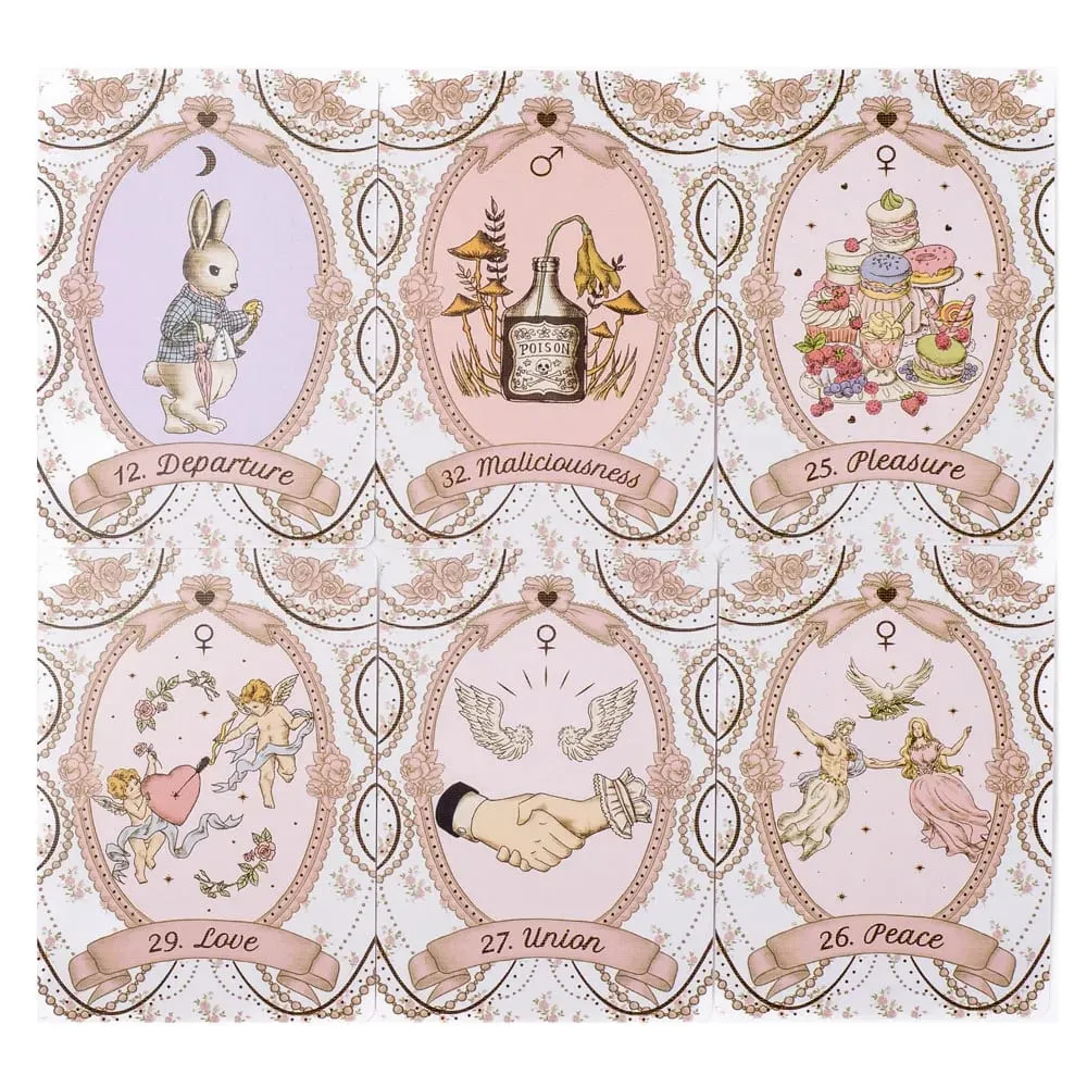 De Rosebelle Oracle-kaarten A 65 kaarten Engelse versie Tarot Deck Waarzeggerij Party Waarzeggerij Edition Deck Board Playing Games — image 5