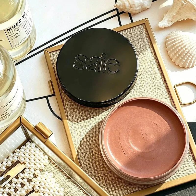 Makeup Brand Saie Liquid Powder Blusher Easy To Color Liquid High Gloss Gel Face Contour Antique Copper Paste Portable Cosmetics — image 7