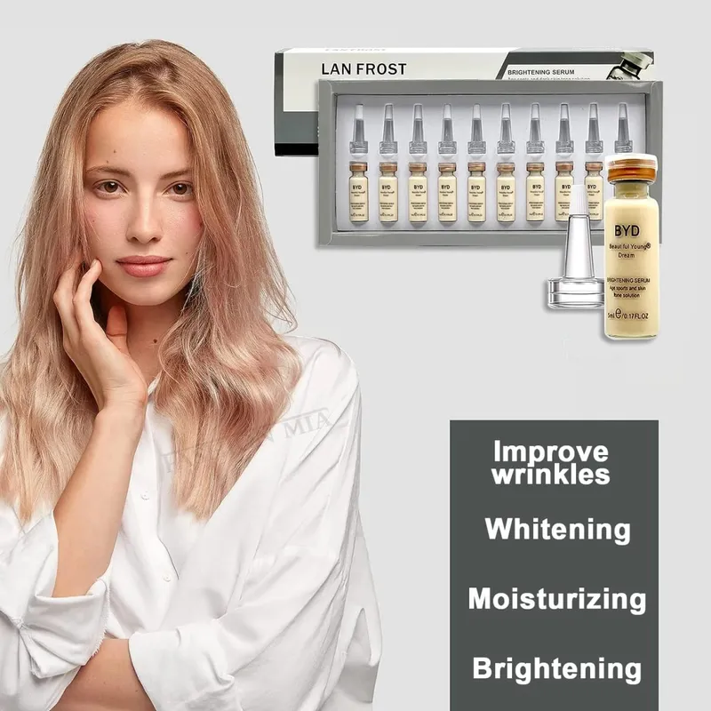เกาหลี 5ml บีบีครีม GLOWถาวรFoundationครีมชุดWhitening Moisturizing NATURAL Nude Make Up Beauty Skin Care — image 2
