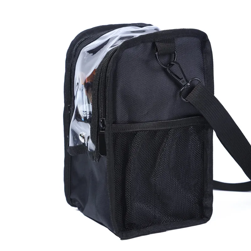 Étui à pinceaux de maquillage, organisateur, porte-pinceaux de maquillage, sac de rangement de cosmétiques d'artiste debout avec sangle, étui à outils de maquillage anti-poussière — image 5