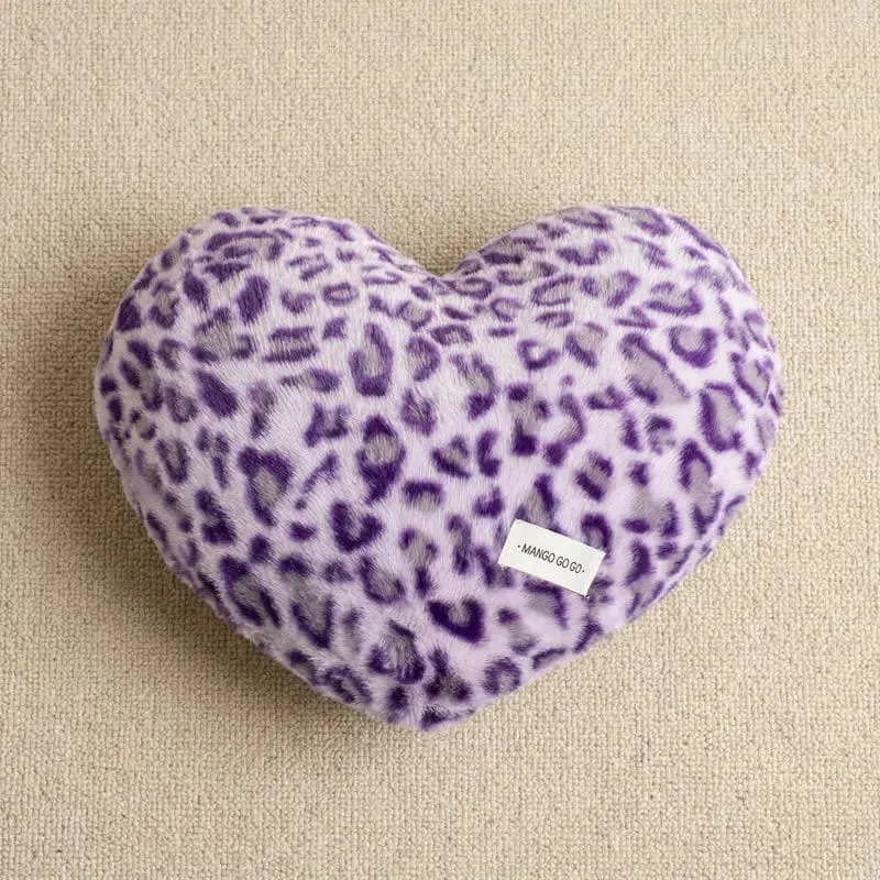 Oreiller imprimé léopard 40x35cm, peluche douce et chaude, coussin de canapé, cadeaux romantiques de la saint-valentin, décoration de maison pour 2026 — image 10