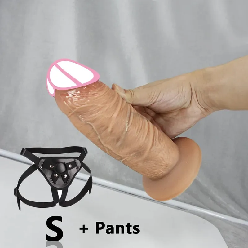 Long Penis Big Dick Super Realistic Thick Dildos Silicone Anal Dildo Vaginal Expander Adult Sex Toy Female Masturbation Buttplug — image 9