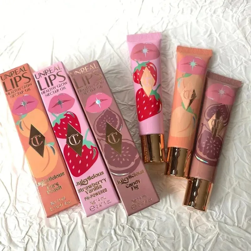 Charlotte Tilbury Lipgloss, feuchtigkeitsspendend, feuchtigkeitsspendend, seidig, Peeling, langanhaltend, kaschierend, Alltagskosmetik, mit Verpackung — image 1