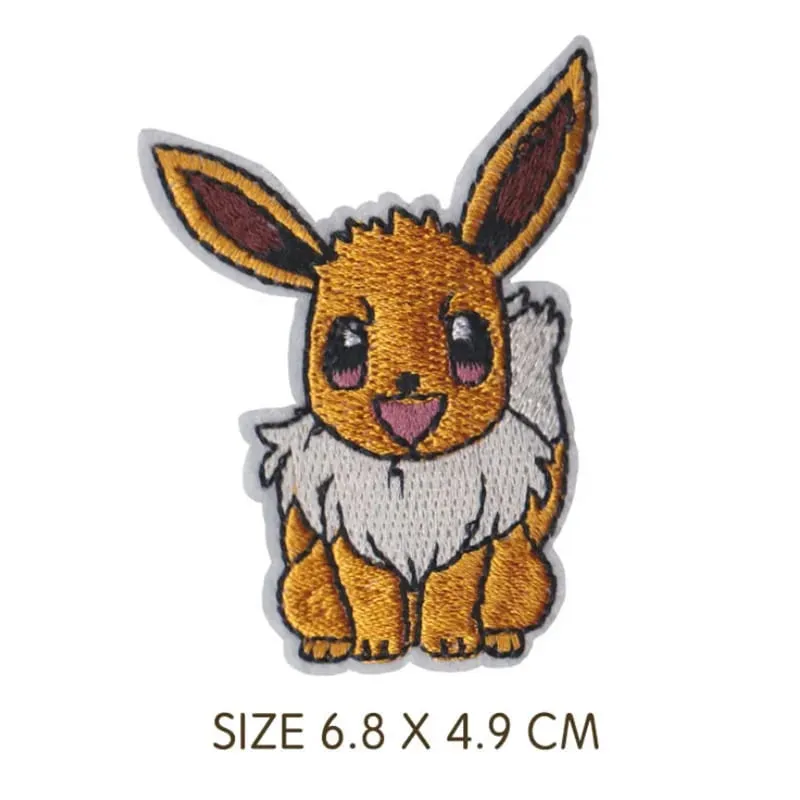 30 Stijl Doek Patch Pikachu Charizard Kleding Stickers Naaien Borduren Patches Applique Ijzer Op Kleding Cartoon Diy Kledingstuk — image 12