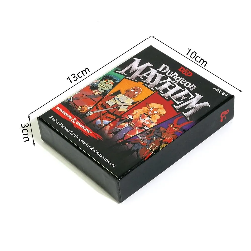 Dungeon Mayhem Dungeons Dragons Card Game 120 Cards Board Game Monster Madness Party Game for Friends and Family — image 3