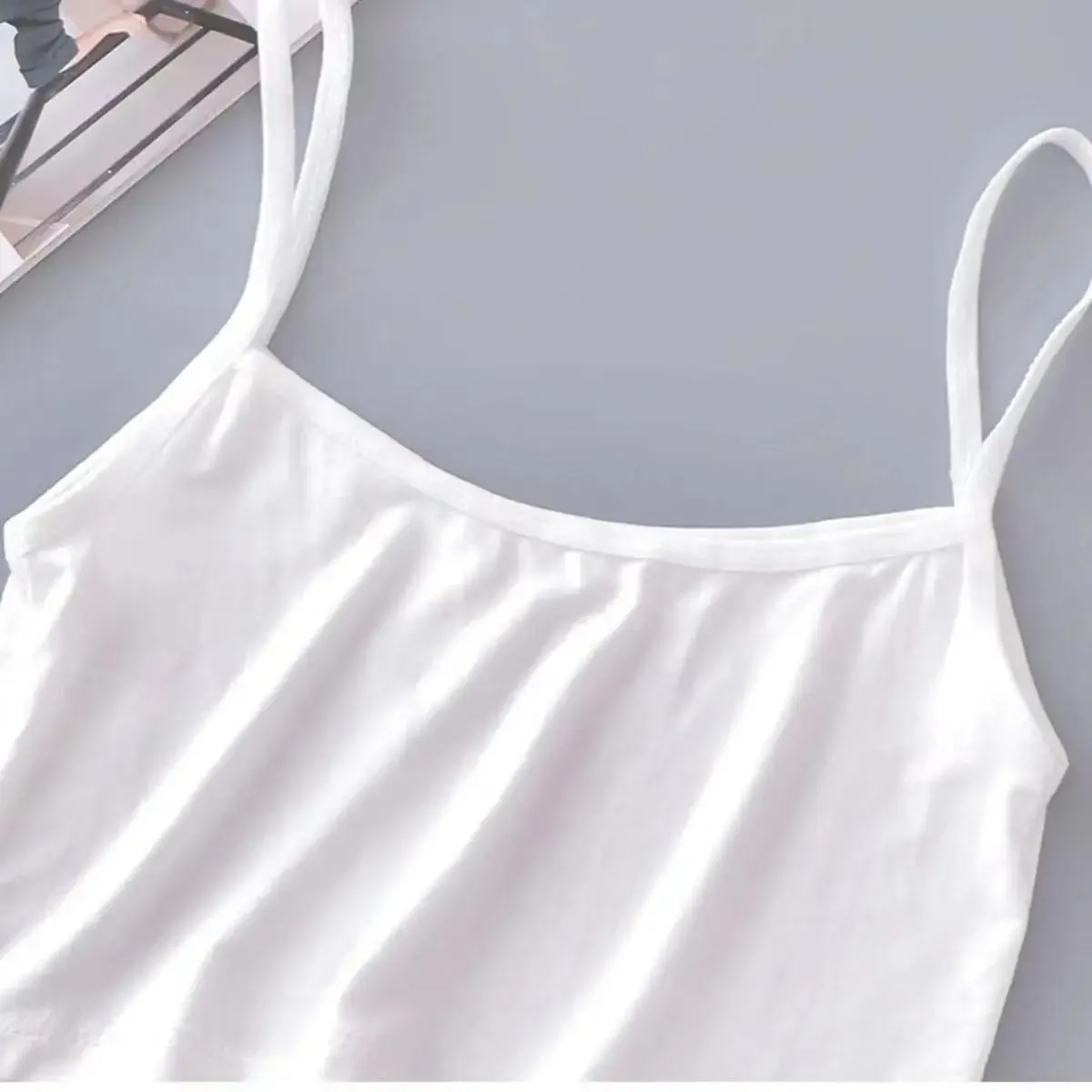 Camisole Anti-exposition confortable, Design pratique, débardeur sans manches, tissu doux, Camisole respirante pour femmes — image 6
