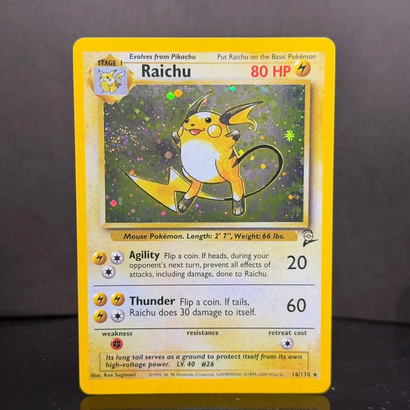 Poket 2000 Set Pangkalan 2 OG Nostalgia Koleksi Hitmonchan Scyther Clefable Pidgeot Mewtwo Proksi Holo Tradisional — image 21