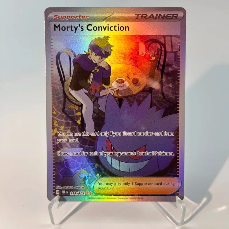 Pokémon 151 PKM Cards PTCG3-D Bulbasaur Squirt Rainbow Gengar ex Holographic Ex GX Rare Collection Battle Toys Hadiah untuk Hobi — image 41