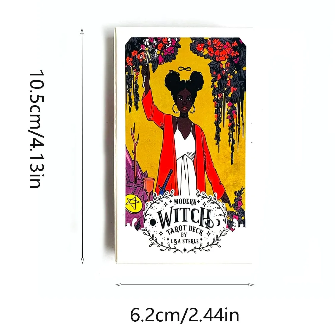 Modern Witch Tarot Cards A 78 Deck Oracle English Divination Borad Playing Games,Perfect For Beginners Women Girls Personal Use — image 6
