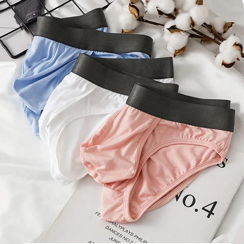 Slips en modal pour hommes, conception à double pochette séparée, sous-vêtements ultra fins, respirants et hautement extensibles, vêtements confortables au quotidien — image 4