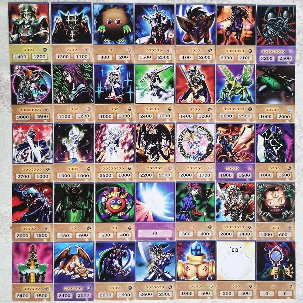 100PCS/KOTAK Yu-Gi-Oh! Duel 63*88 Mm Monsters Blue-Eyes White Dragon Kad E-HERO Yugioh Exodia GX Classical Card — image 5