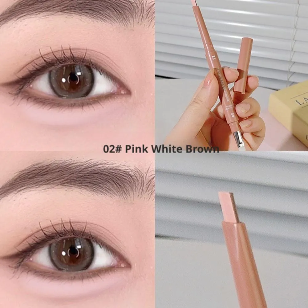 2 in 1 Double-headed Eye กระเป๋าปากกาสดใสเงากันน้ำ Anti-smudge ยาวนาน 3D Eye กระเป๋า Brightening ธรรมชาติแต่งหน้า — image 6