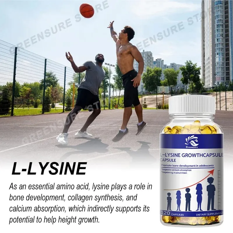 แคปซูลสนับสนุนฮอร์โมนการเจริญเติบโต - พร้อม L-Arginine และ GABA เพื่อการพัฒนาสุขภาพ — image 3