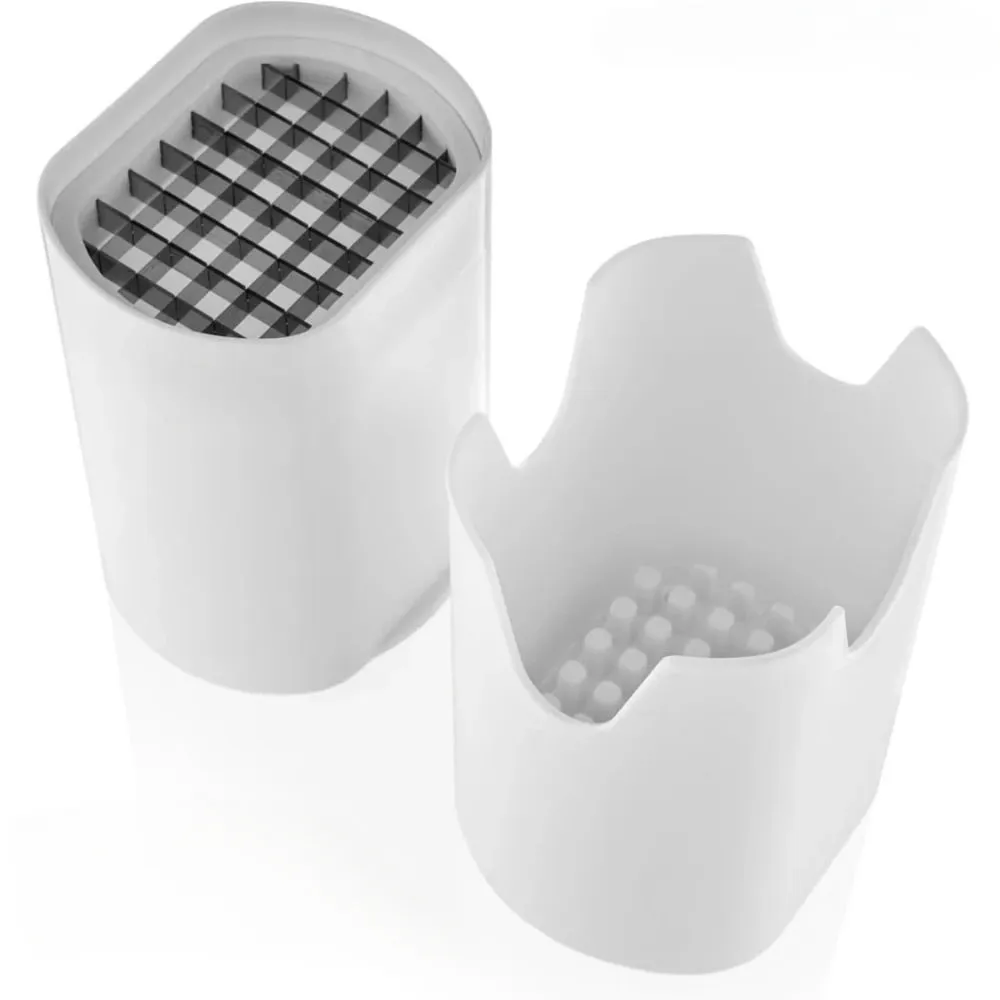 French Fry Cutter Tool White – Tool Food Dicer Veggie Dicer Chopper Veg Chopper White French Fry Cutter Natural Cut Rapid Slicer — image 10