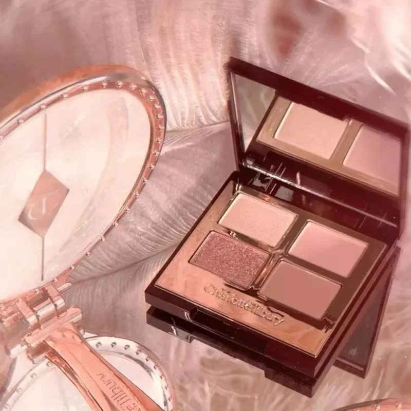 Charlotte Tilbury Hollywood Flawless Liquid Highlighter ให้ความชุ่มชื่นแก่ผิว Palette ซาตินแมตต์ชิมเมอร์เมทัลลิกเสร็จสิ้นการแต่งหน้า — image 4
