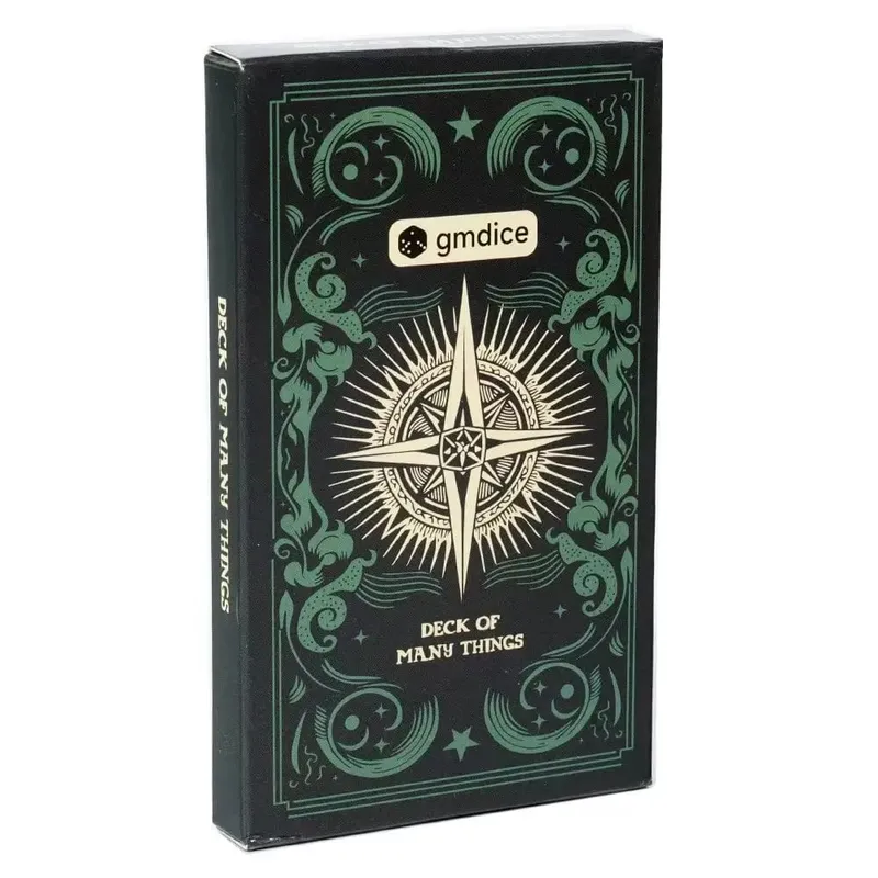 Deck Of Many Things Tarot Deck Tarotkarten Deck für einfache Anfänger Fate Fortune Telling Party Tabletop Brettspiel Oracle Cards