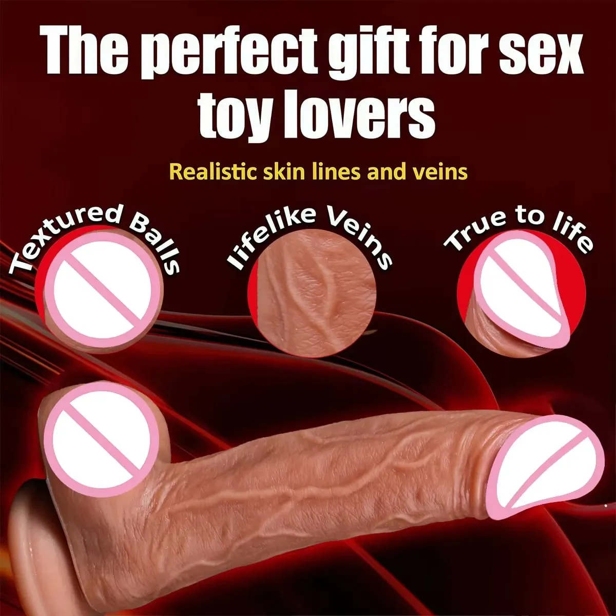 Gode réaliste vibrateur télescopique en Silicone, pénis de Masturbation pour femmes, bite de poussée, chauffage pour adultes, jouets sexuels télécommandés — image 4
