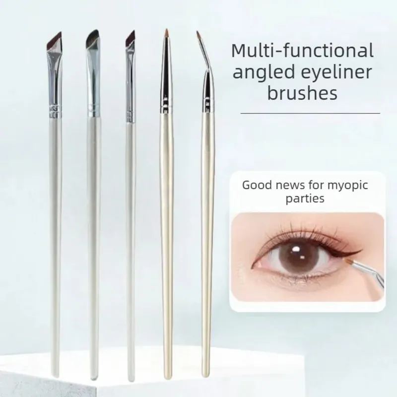 5 Buah Kuas Eyeliner Multifungsi Kuas Eyeliner Sudut Kuas Sudut Kanan Kuas Rias Sangat Halus Kuas Aegyo Sal