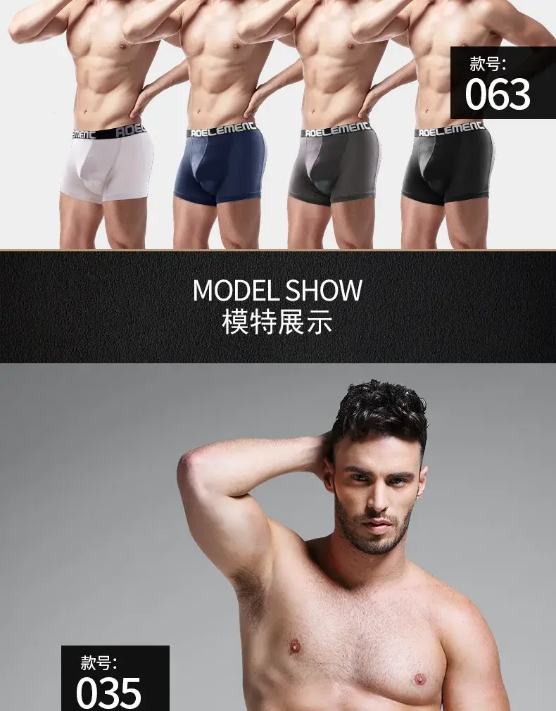 L-5XL Uomini di Grandi Dimensioni Varicocele Biancheria Intima Scrotale Testicolo Supporto Dual Pouch Boxer Cavo Spermatico Proiettile Separazione Mutande — image 2