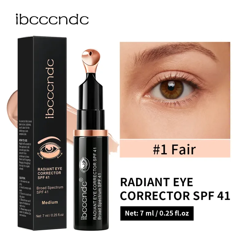 Lakerain Eye Sunscreen Concealer SPF41 تحسين الظلام تحت العين ترطيب طويل الأمد تخفيف تورم العين مصحح كريم — image 8