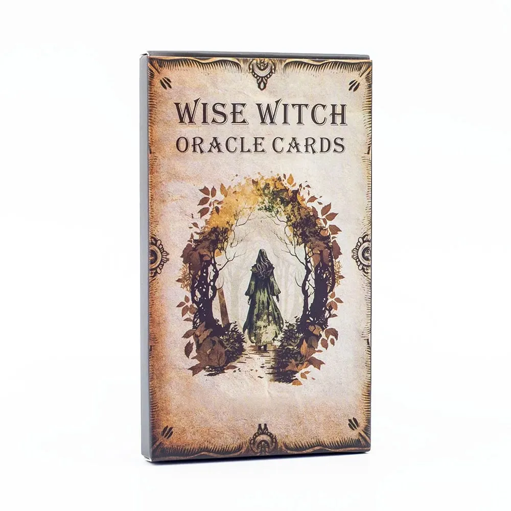 Bilge Cadı Oracle Kartları 20 Adet İngilizce Sürüm Kader Kehanet Tarot Kartları Falcılık Kart Oyunları Parti Masa Oyunu 12x7 cm — image 1
