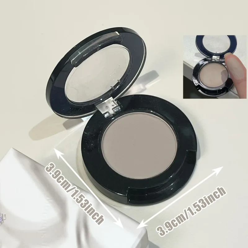 Fard à paupières mat unique avec pinceau, couleur à faible saturation sous les yeux, maquillage multi-usage, idéal pour les cadeaux de vacances — image 5