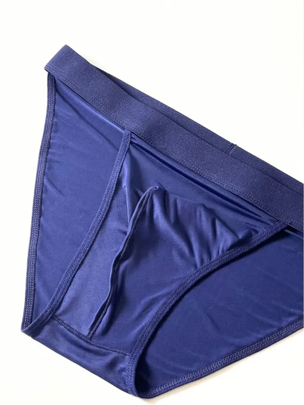 1 ชิ้นชายเซ็กซี่ Ultra-Thin ICE Cool High CUT กางเกง,Breathable นุ่มยืดเอวยางยืดสบายๆชุดชั้นในทุกวัน — image 12