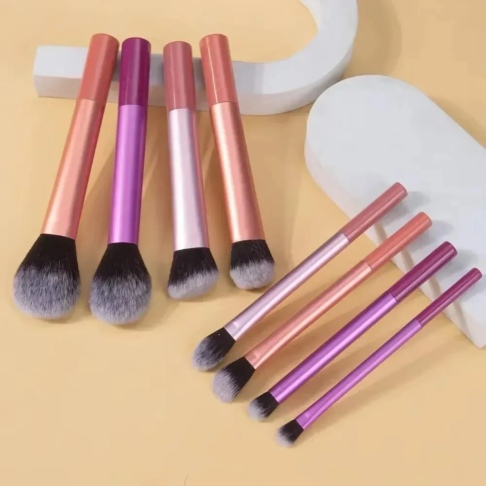 Kit di pennelli per trucco da 7/8 pezzi Pennelli per trucco sintetici morbidi per fondotinta, fard, ombretto, strumenti per trucco cosmetico — image 3