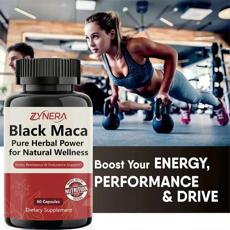 Natürliche, beste Potenzkapseln für Männer, Maca, langlebige, leistungsstarke Ergänzungspille für Männer, Leistungsunterstützung für Männer, gesunde Energie — image 2