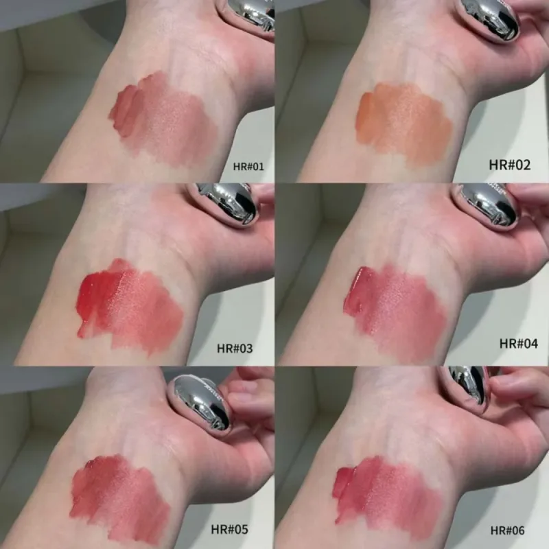 Lucidalabbra opaco a lunga durata a 6 colori Tazza antiaderente Velluto liscio Colore melograno Labbra carnose Impermeabile Smalto per labbra a prova di sbavature — image 3