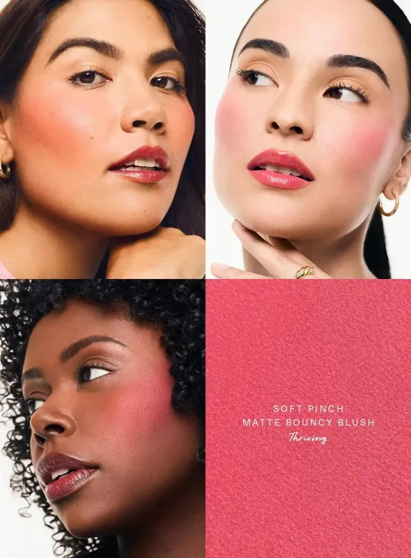 Rare Beauty Liquid Blush Natural Glow เกลี่ยง่าย ในขณะที่ Velvet Blush Stick กันน้ำ กันเหงื่อ น้ำหนักเบา แต่งหน้าติดทนนาน — image 10