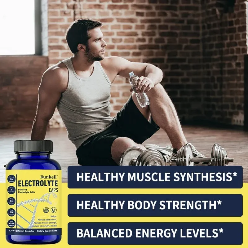 Premium Electrolyte Capsules - Maintaining Electrolyte Levels Sports Recovery Energy Health Dietary Supplement — image 3
