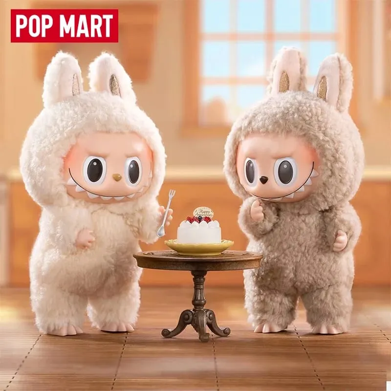 Original POP MART LABUBU Blind Box Spielzeug DIE MONSTER Aufregende Macaron Vinyl Gesicht Überraschung Mystery Box Kawaii Anime Action Figur — image 3