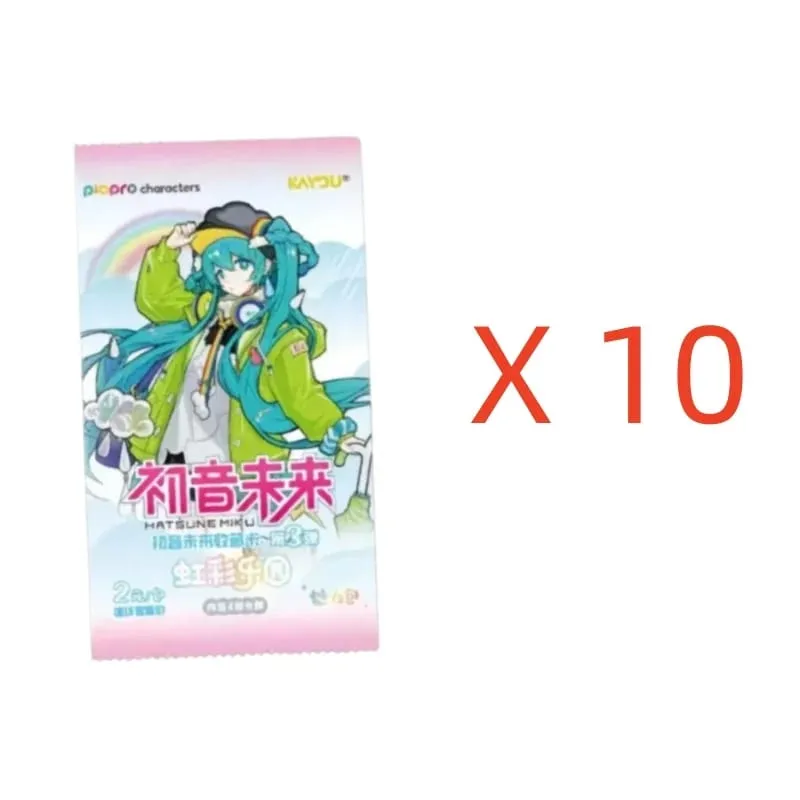 Original Hatsune Miku Card Charm Pack Shining Superstar Party Show Cards CR ODER UTR Rare Collection Kartenspielzeug — image 13