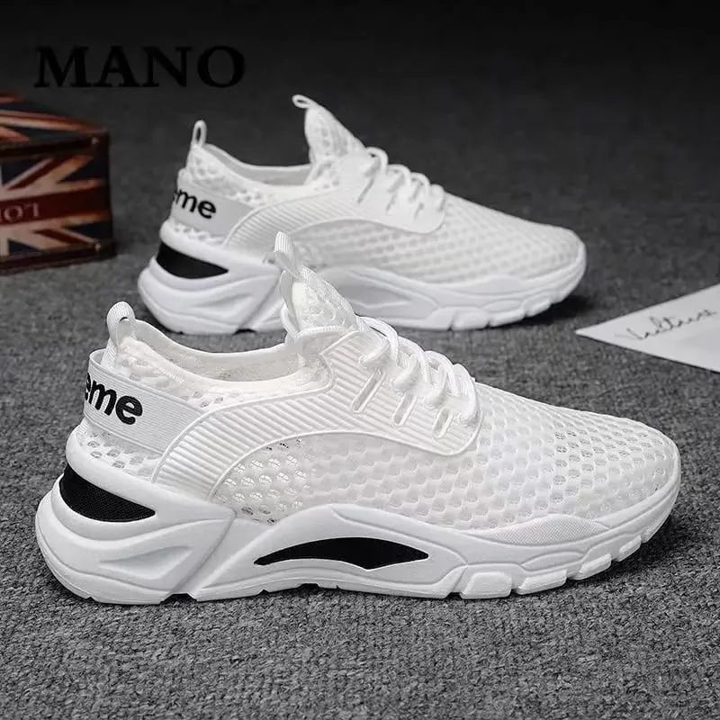 2025 Men's Summer Mesh Sneakers Lightweight and Breathable Running Shoes for Hot Weather Perfect for Sports and Casual Outfits — image 2