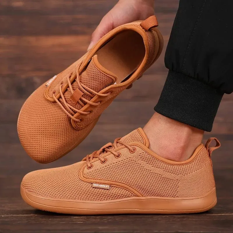 Zapatillas de deporte casuales para hombre, ligeras, informales, con punta ancha, antideslizantes, cómodos zapatos náuticos, unisex, zapatos minimalistas descalzos — image 4