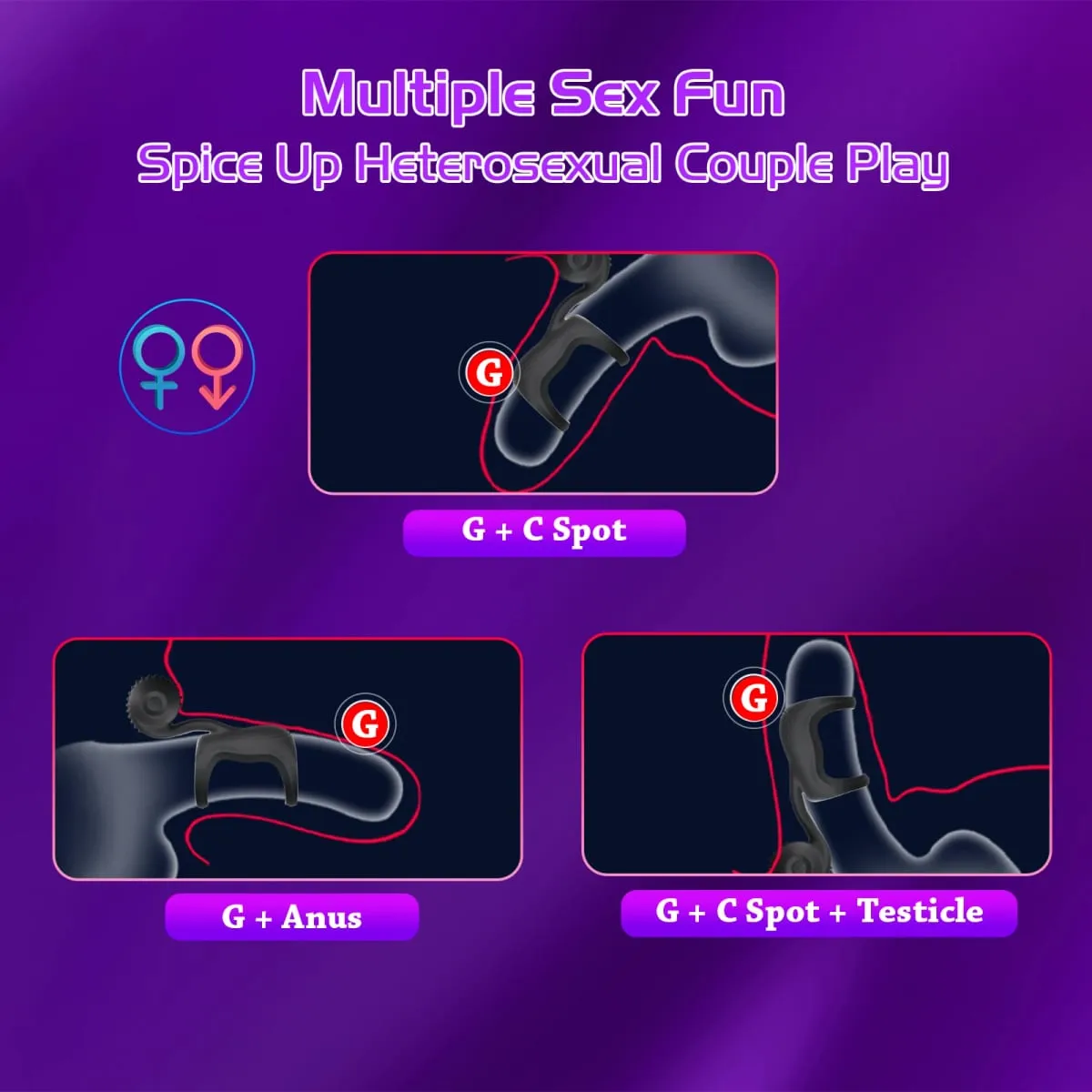 Neue Schnecke Vibe Cock Ringe Vibrierende Männliche Verzögerung Ejakulation Klitoris Stimulation Penis Ring Vibrator Sex Spielzeug für Männer Erwachsene — image 4