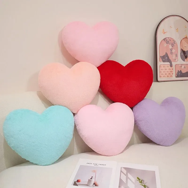 10/36 CM Simulazione A Forma di Cuore Peluche Coperte e Plaid Cuscino Morbido Cuscino del Divano Farcito Peluche Giocattoli Carino Piccolo Ciondolo Regali di San Valentino — image 2