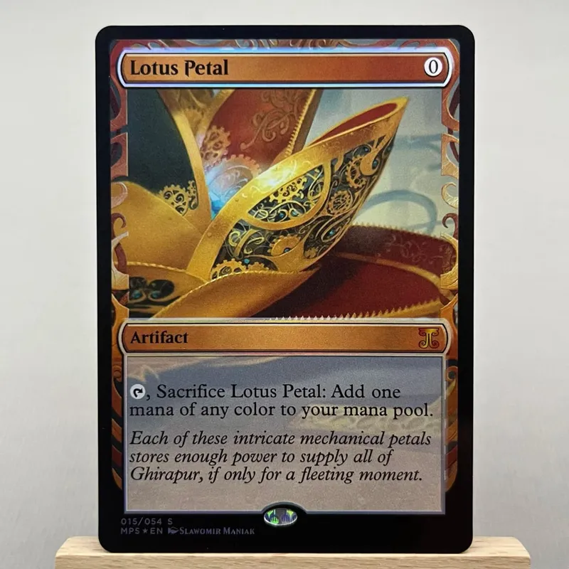 MPS FOIL2-01 Tarjetas TCG para Home Play Proxy Sol Ring Mana Crypt Mox Opal the Mana Vault Chrome Mox Sword of — image 10