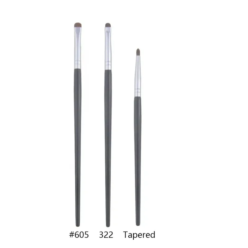 1 pezzo dettaglio piccolo ombretto pennello per trucco pony ombretto di precisione pennelli per trucco strumenti cosmetici sfumino affusolato — image 16