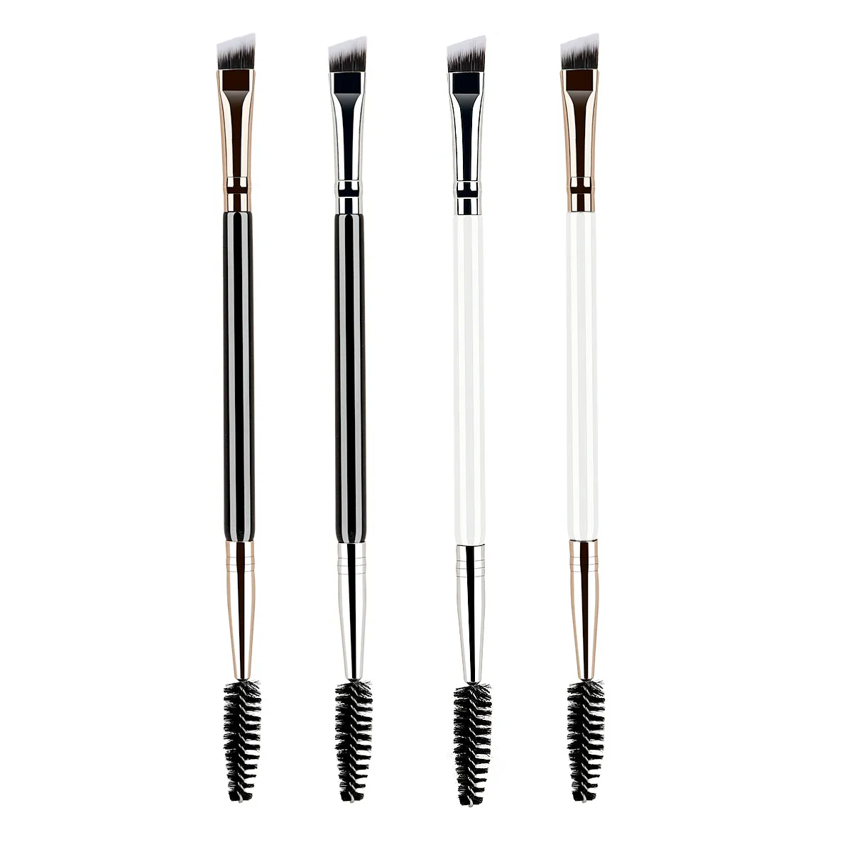 2 in 1 Double Ended Eyebrow Brush and Eyelash Comb Eyeshadow Blending Makeup Tool Eyeshadow Makeup Brushes — image 5