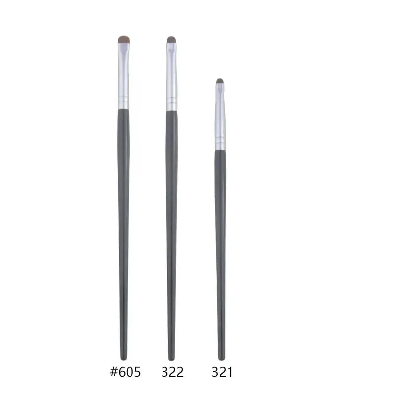 1 pezzo dettaglio piccolo ombretto pennello per trucco pony ombretto di precisione pennelli per trucco strumenti cosmetici sfumino affusolato — image 11