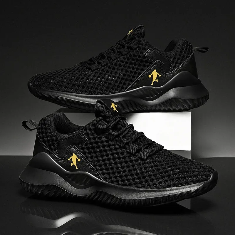 2025 Kasut Lelaki Kasut tervulkan untuk lelaki Kasut Kasual Tidak tergelincir Selesa Bernafas Sneaker Lelaki Tenis Ringan Kasut Mewah — image 11